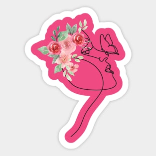 mother nature- pink Sticker